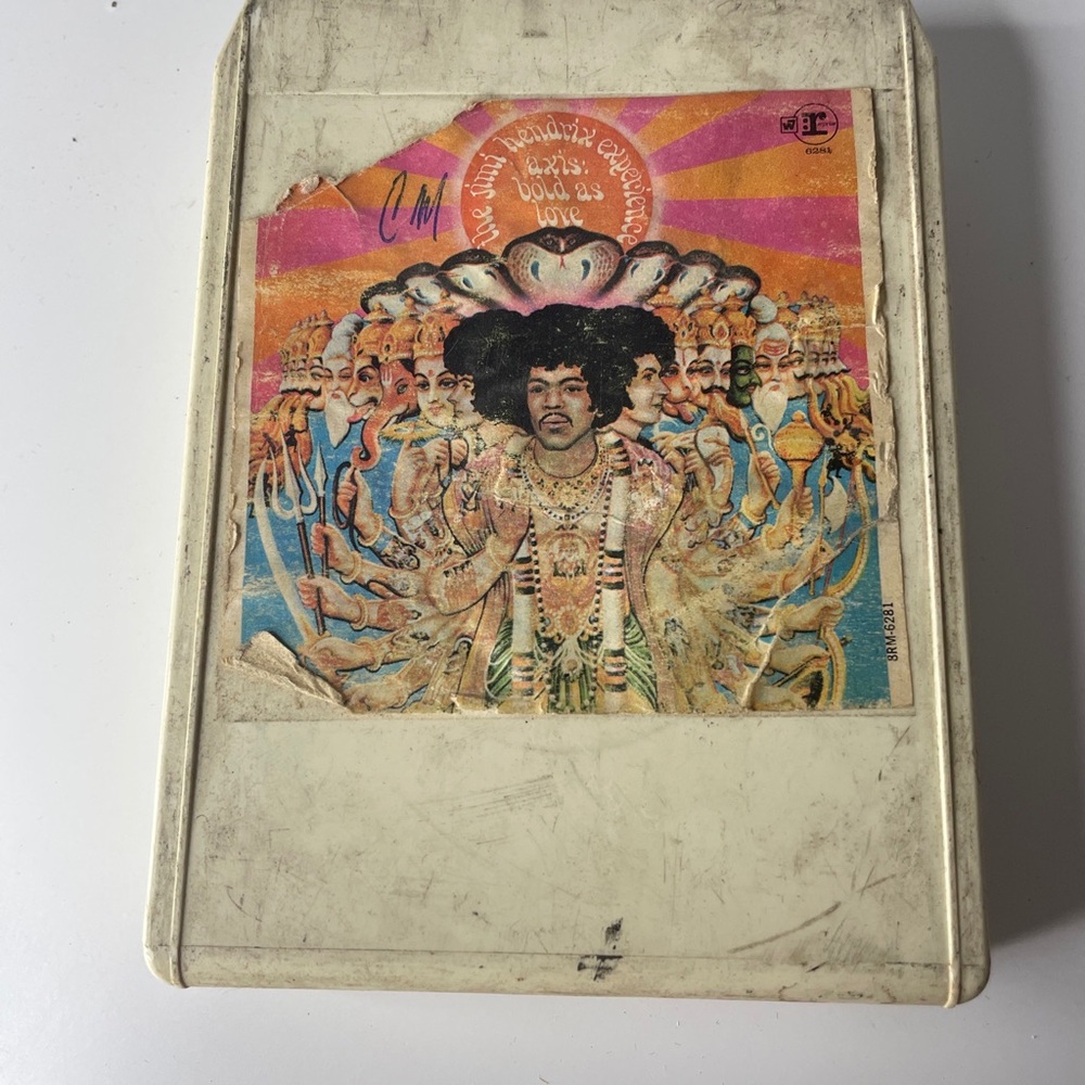 Jimi Hendrix Experience Axis Bold As Love 8 Track  Rebuilt